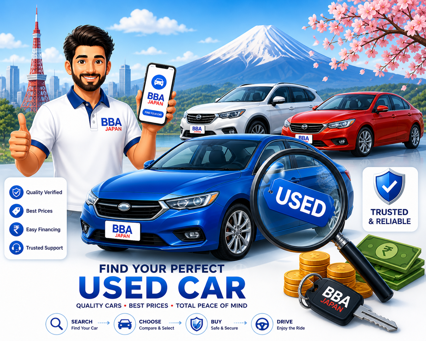 Find Used Cars in Japan